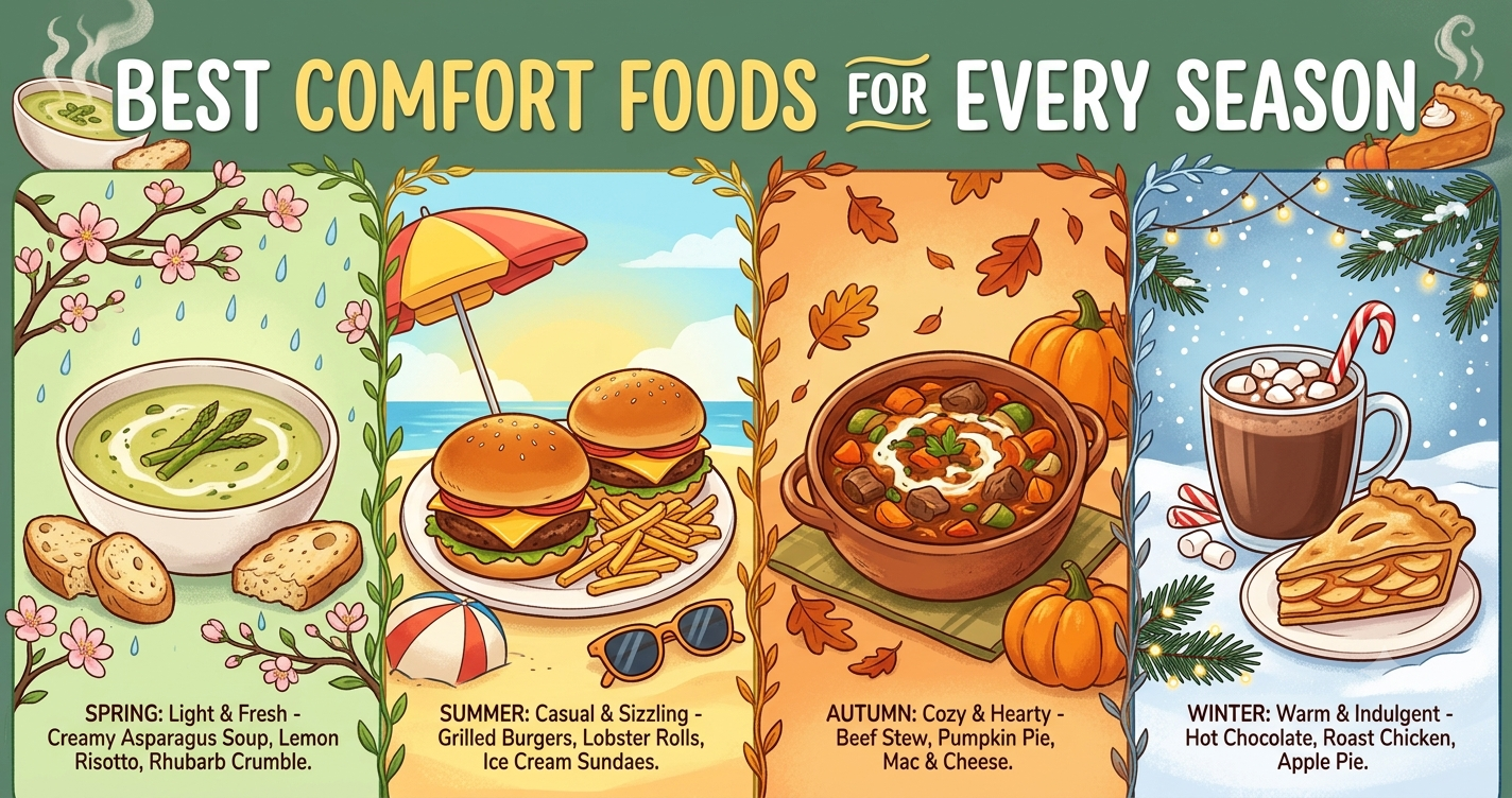 Best Comfort Foods for Every Season