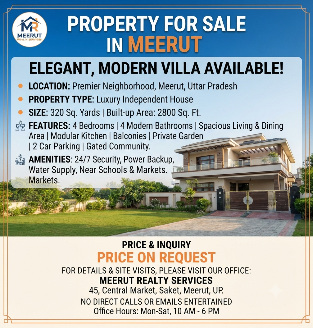 Property for Sale in Meerut?